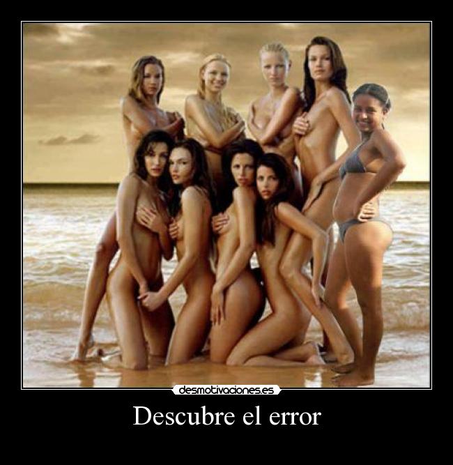 Descubre el error -