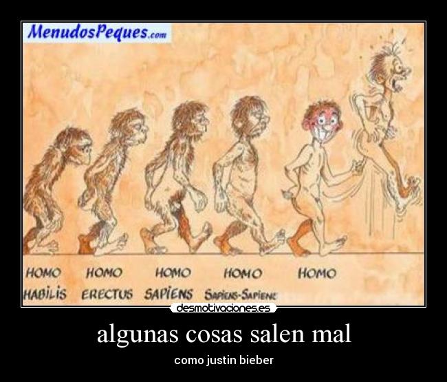 algunas cosas salen mal -