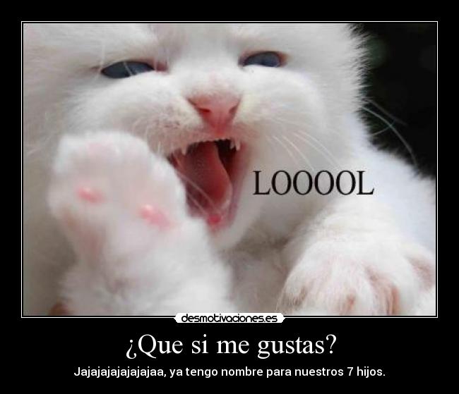 ¿Que si me gustas? - 