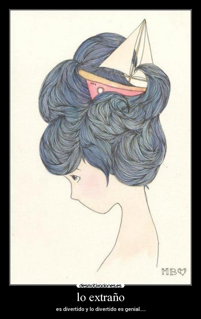 lo extraño -