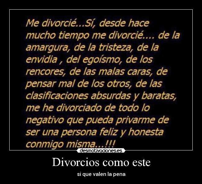 carteles divorciarse tristeza desmotivaciones