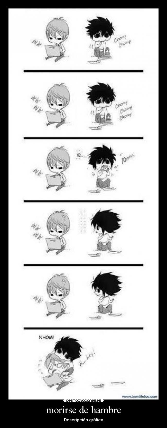 morirse de hambre - 