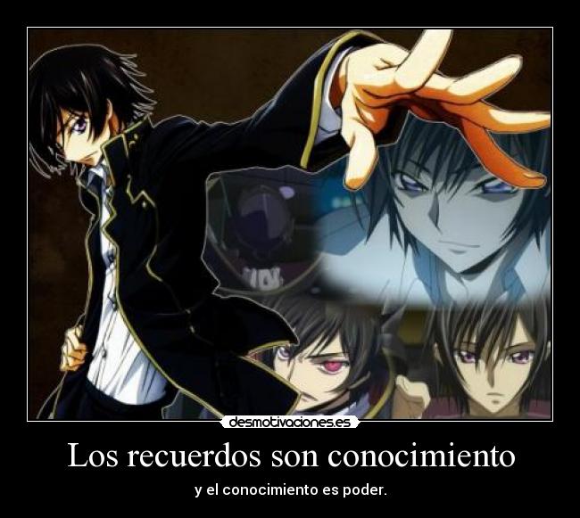 Los recuerdos son conocimiento - 