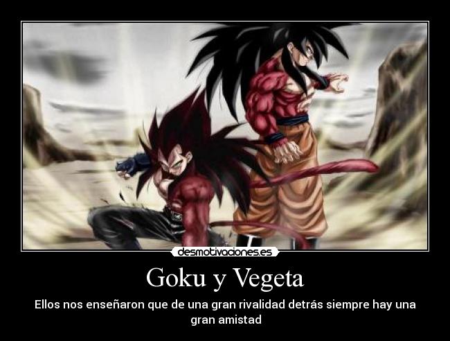 Goku y Vegeta -