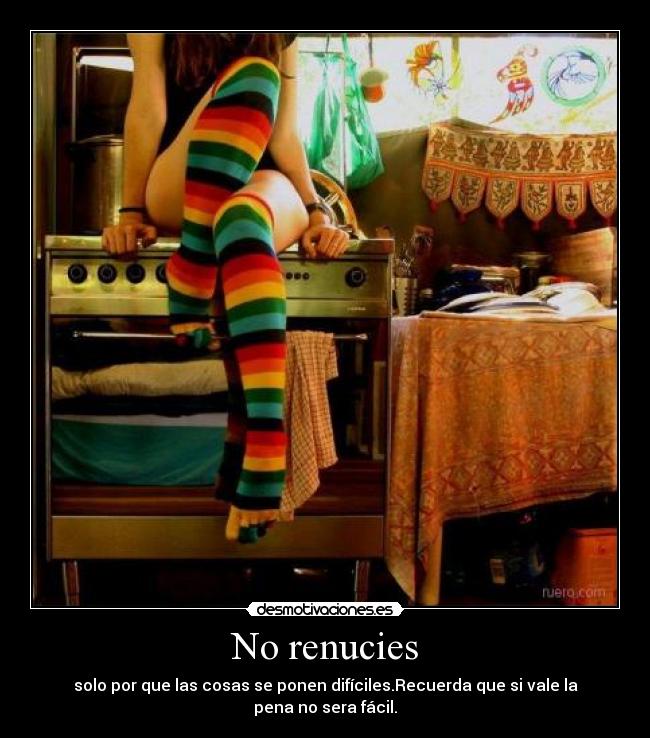 No renucies - 