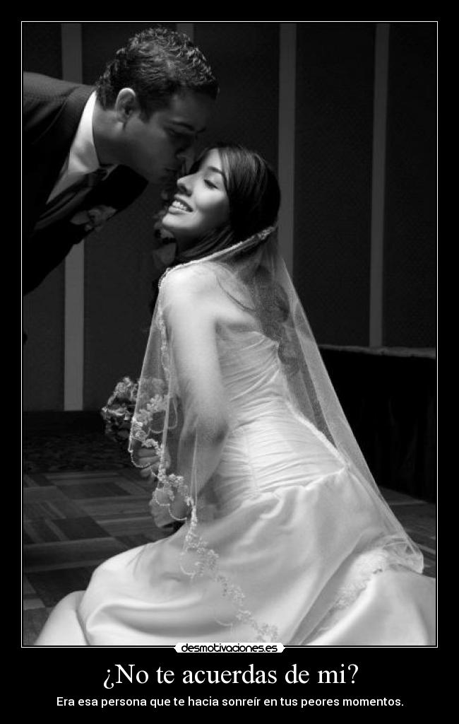 ¿No te acuerdas de mi? - 