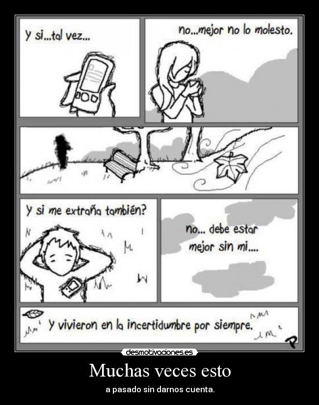 Muchas veces esto -