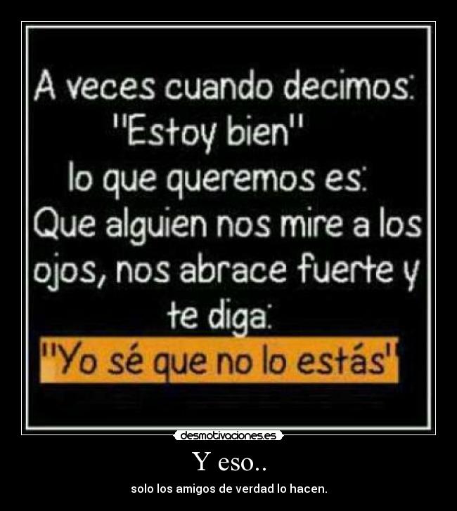 Y eso.. - 