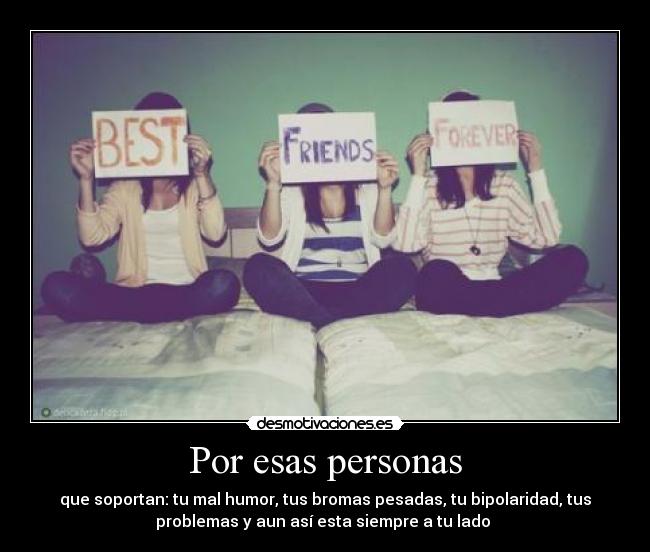 Por esas personas - 