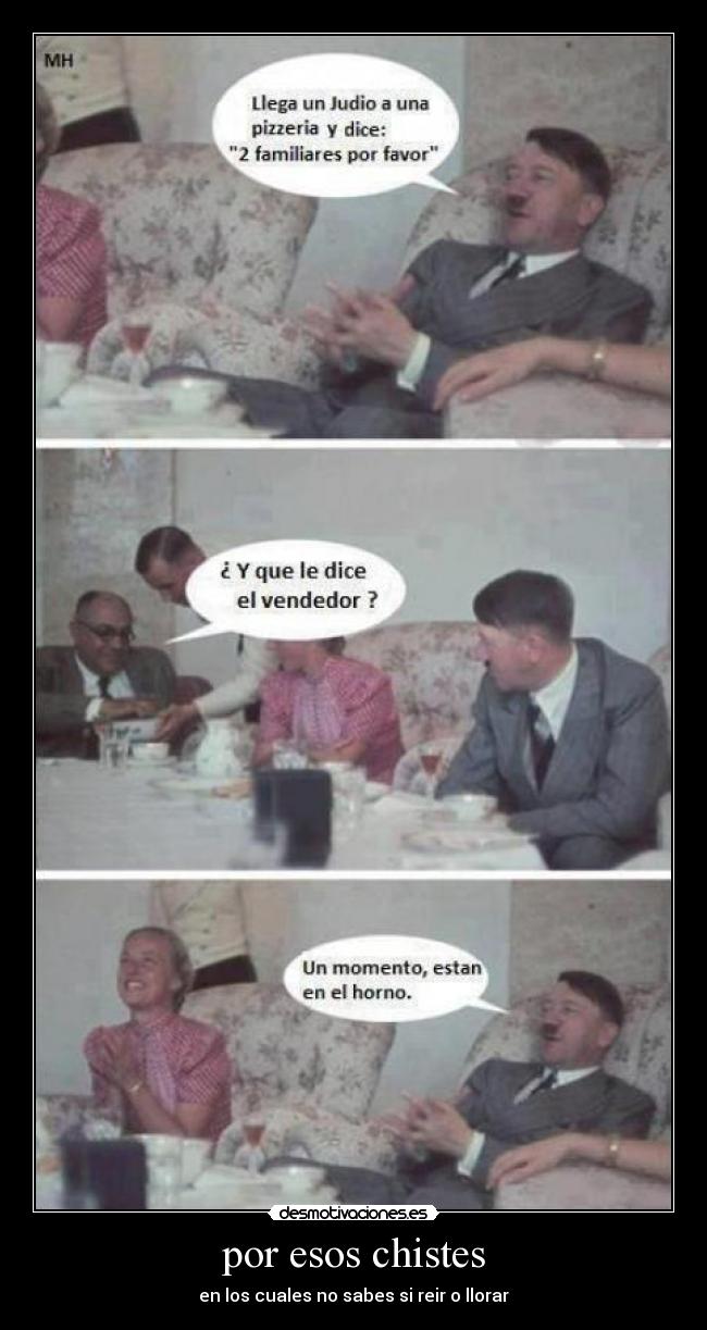 por esos chistes - en los cuales no sabes si reir o llorar
