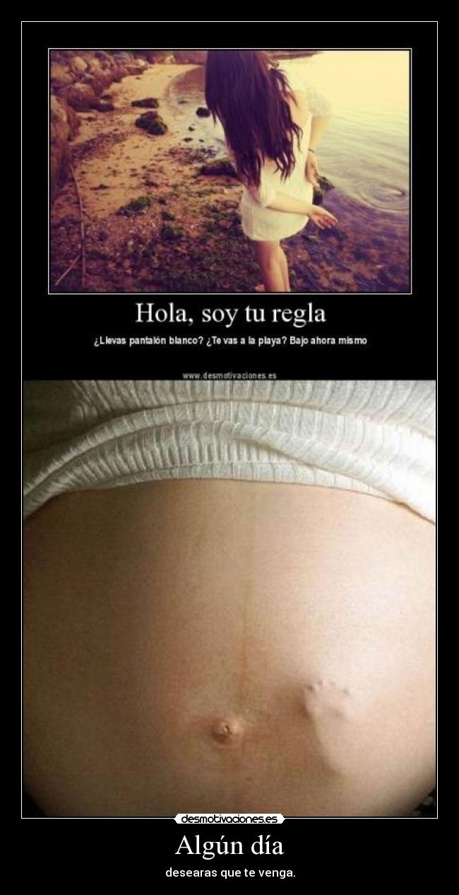 carteles regla pantalones blancos playa embarazo desmotivaciones