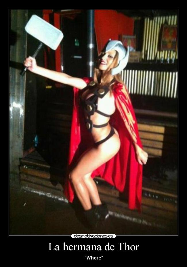La hermana de Thor - Whore