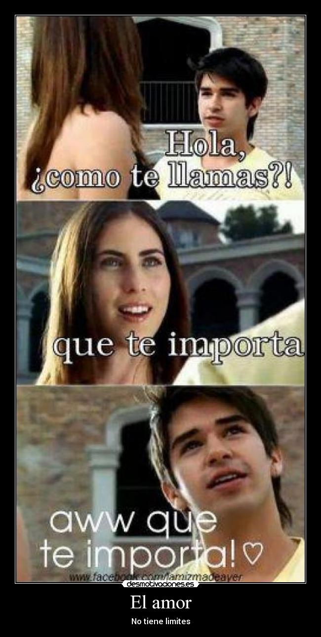 El amor - No tiene limites