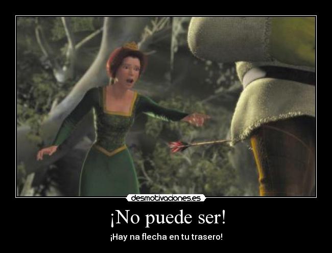 ¡No puede ser! - 