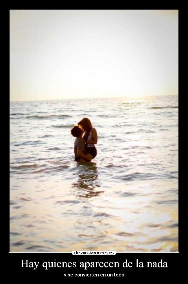 Hay quienes aparecen de la nada -