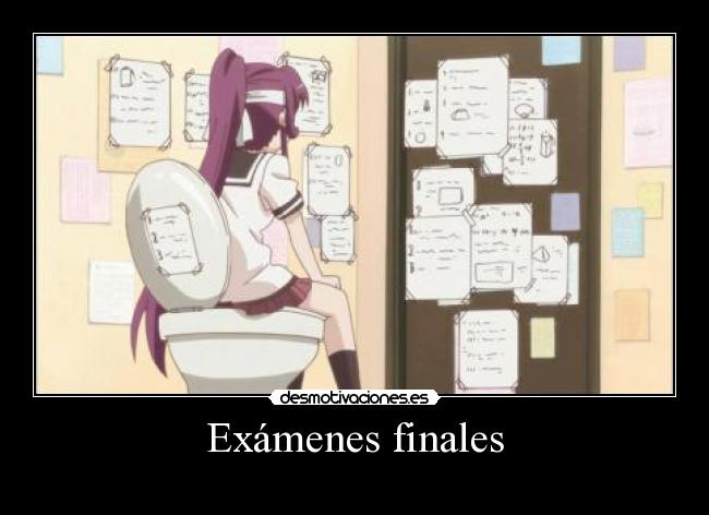 Exámenes finales - 