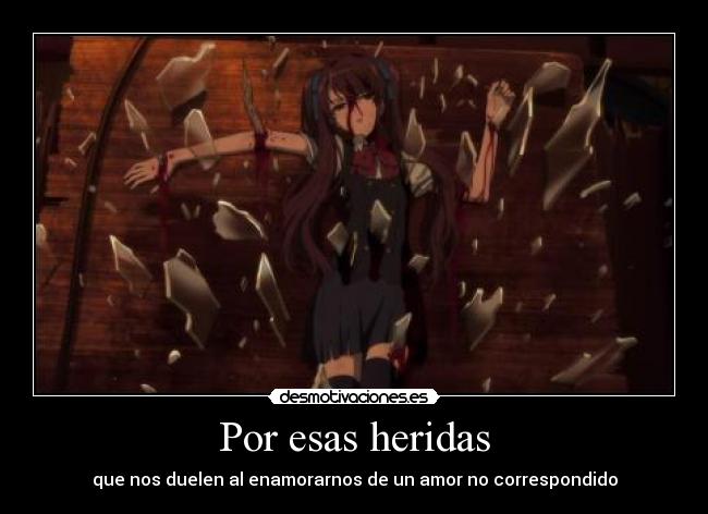 Por esas heridas - 