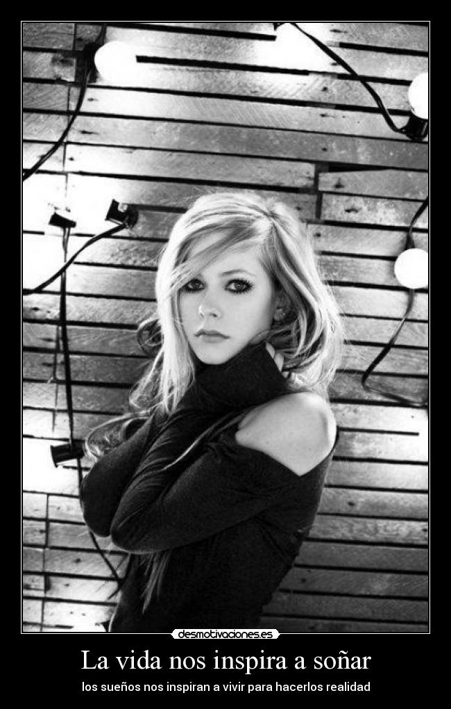 La vida nos inspira a soñar - los sueños nos inspiran a vivir para hacerlos realidad