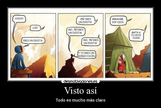 Visto así - Todo es mucho más claro