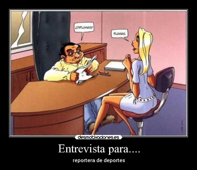 Entrevista para.... - 