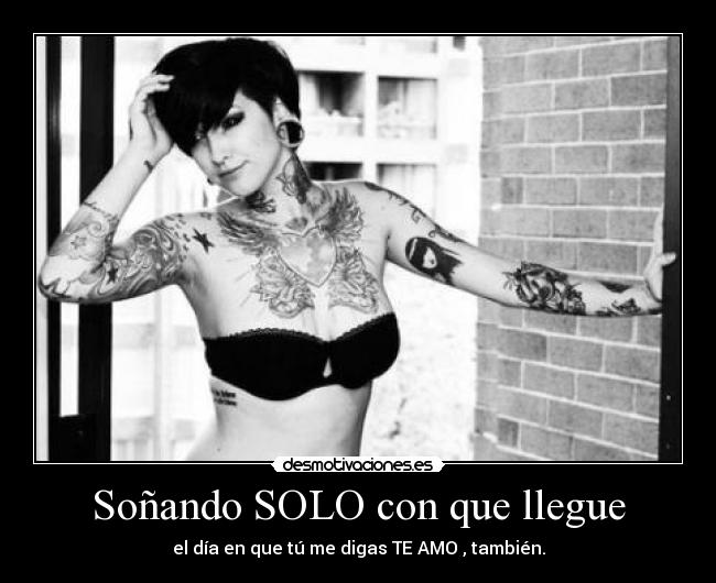 Soñando SOLO con que llegue -