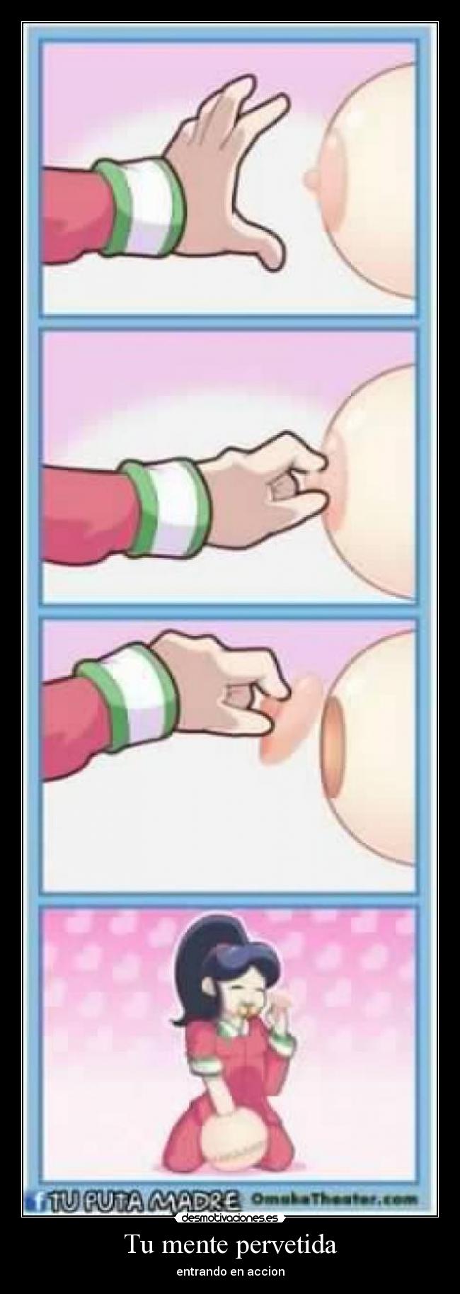 Tu mente pervetida -