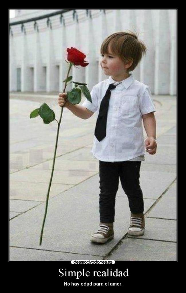 Simple realidad - No hay edad para el amor.