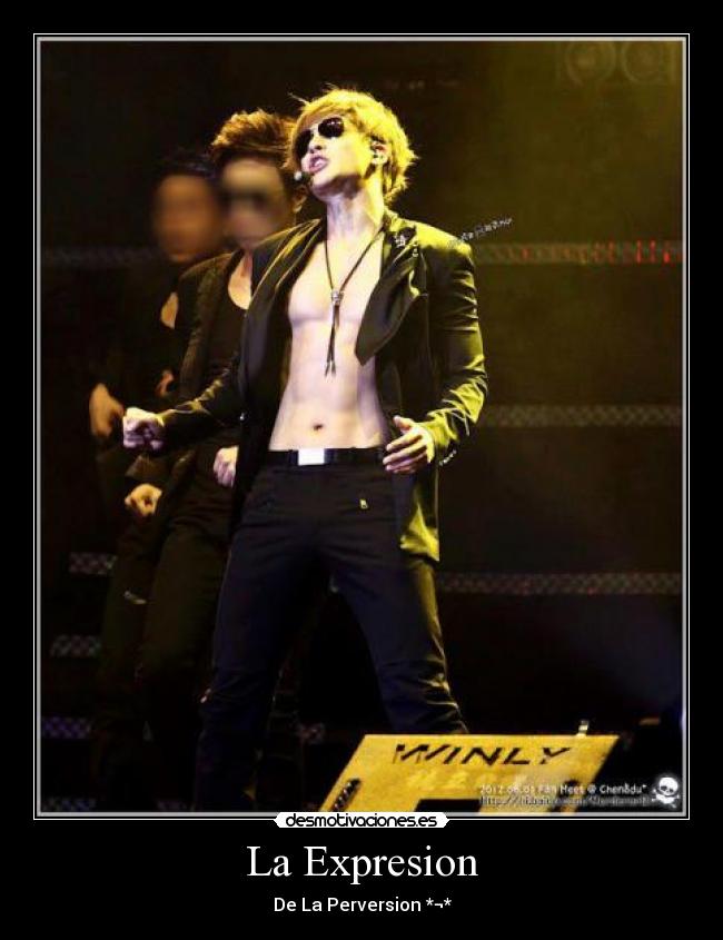 carteles kpop oppa amor kim hyun joong perversion desmotivaciones