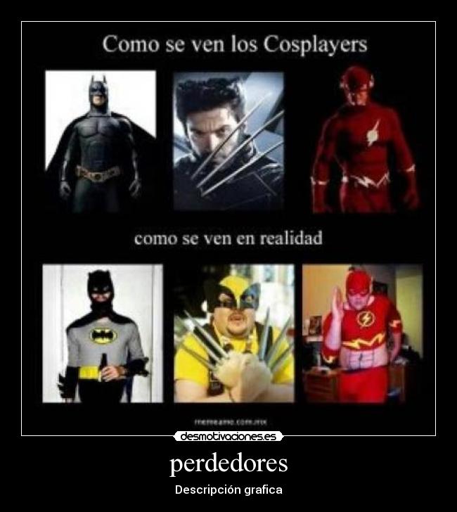 perdedores - Descripción grafica