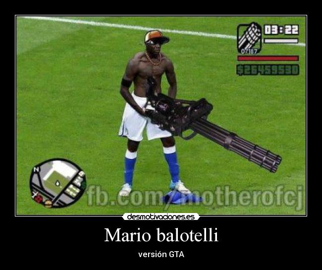 Mario balotelli - versión GTA