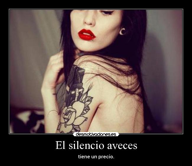 El silencio aveces - 