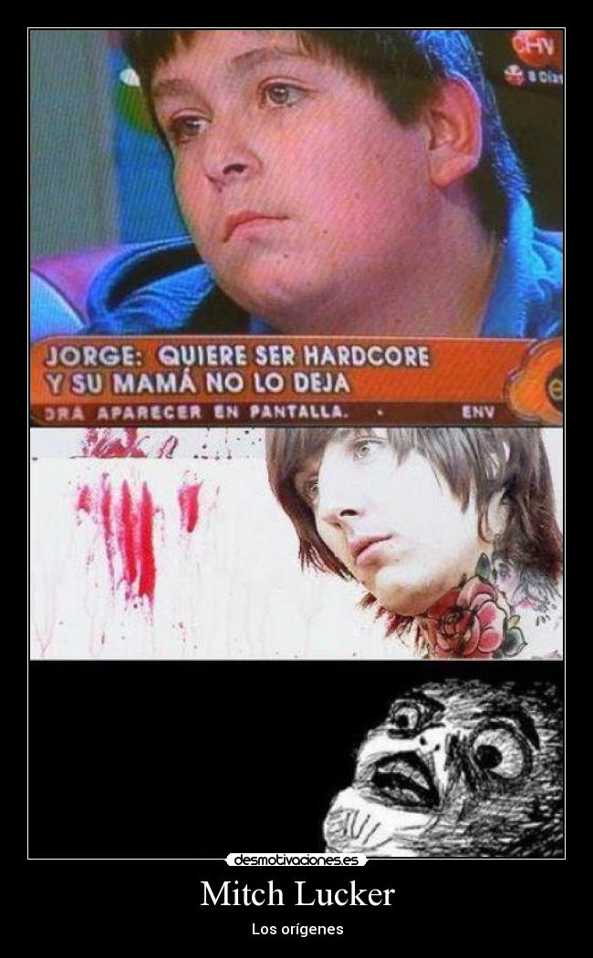 Mitch Lucker - Los orígenes