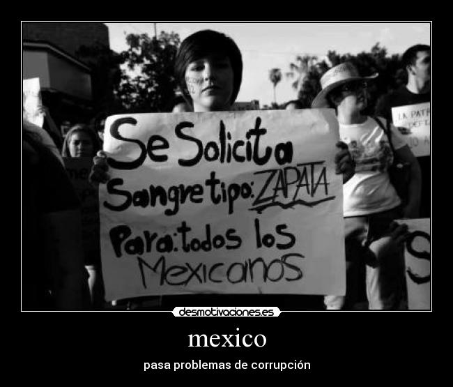 mexico - pasa problemas de corrupción