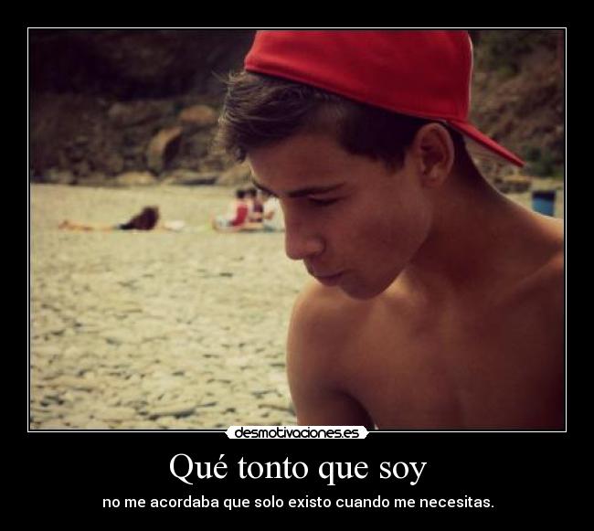 Qué tonto que soy -