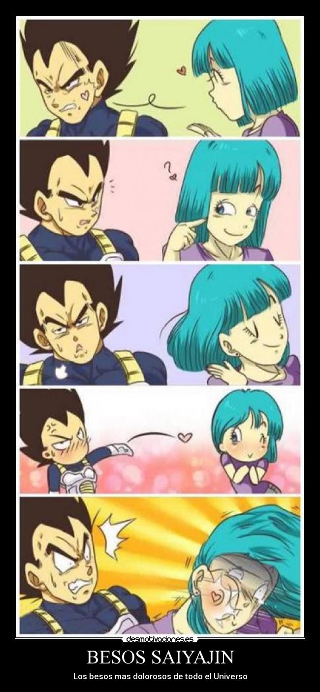 BESOS SAIYAJIN - 