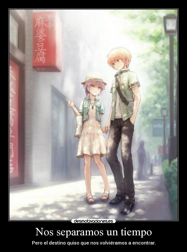 Nos separamos un tiempo - 