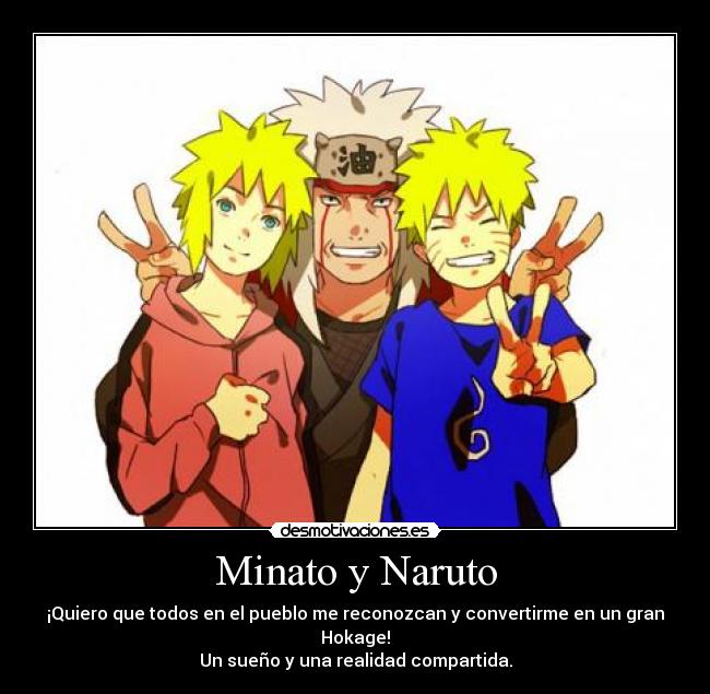 Minato y Naruto - 