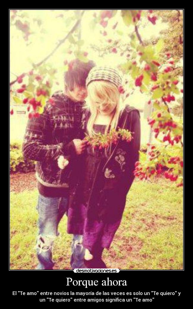 Porque ahora - 
