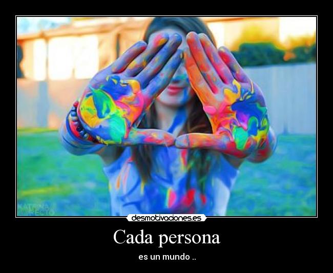 Cada persona -