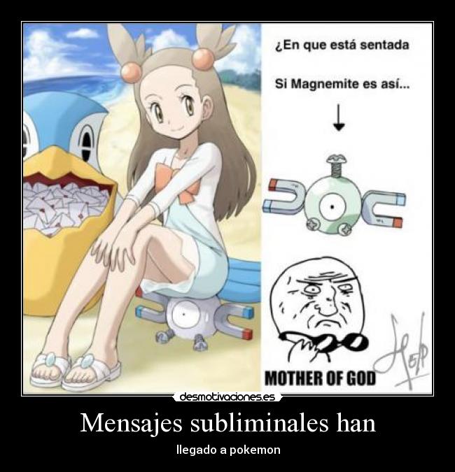 Mensajes subliminales han - llegado a pokemon