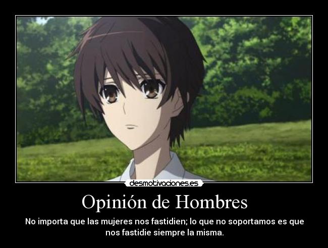 Opinión de Hombres - 