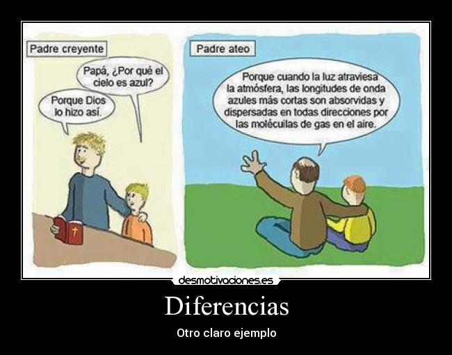 Diferencias - Otro claro ejemplo
