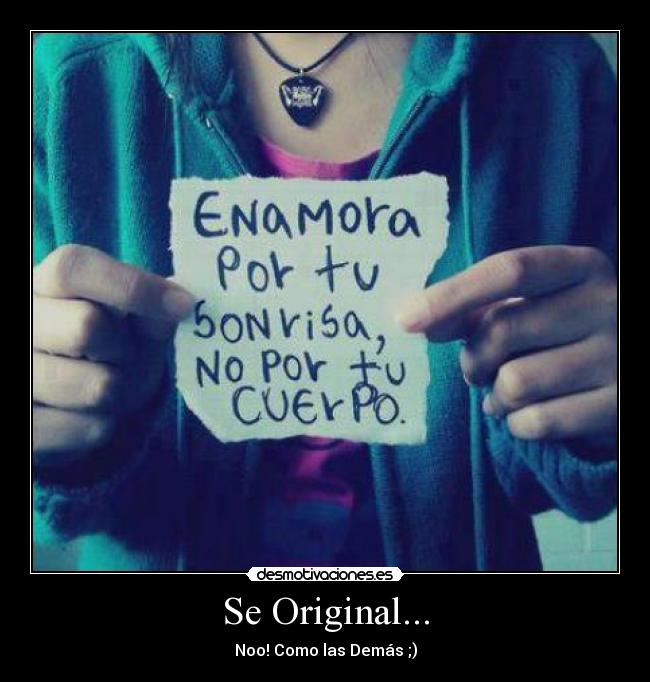 Se Original... -
