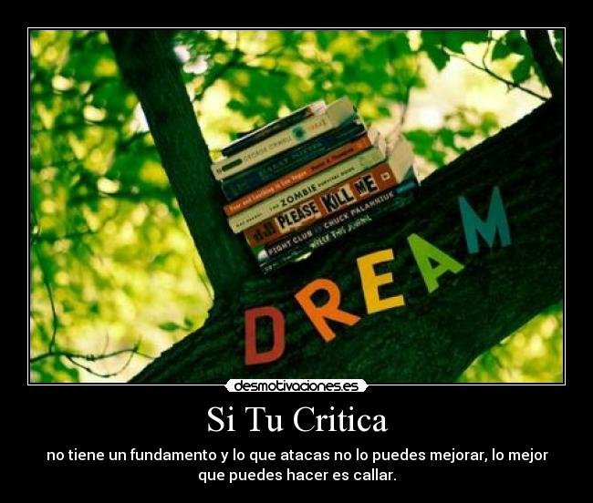 Si Tu Critica - 