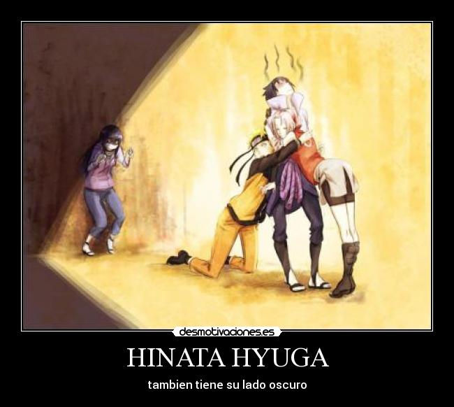 HINATA HYUGA - tambien tiene su lado oscuro