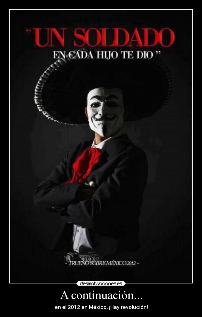 A continuación... - 