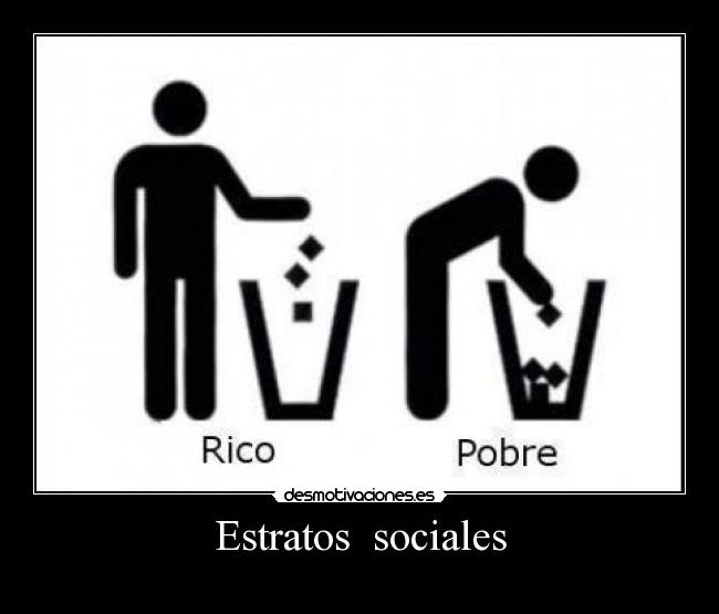Estratos  sociales - 