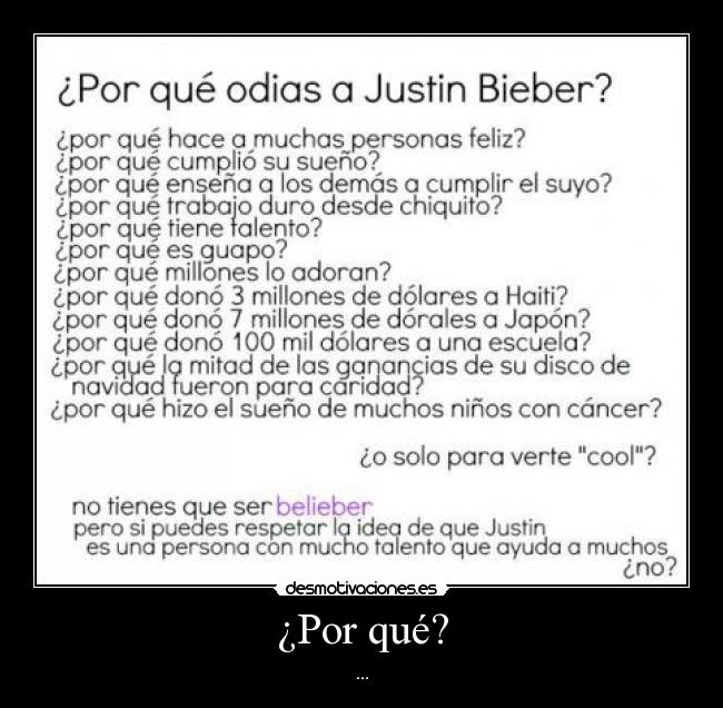 ¿Por qué? - ...