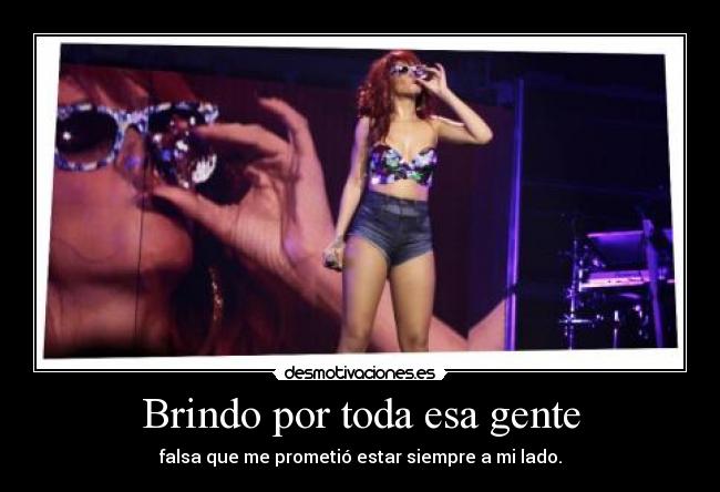 Brindo por toda esa gente -