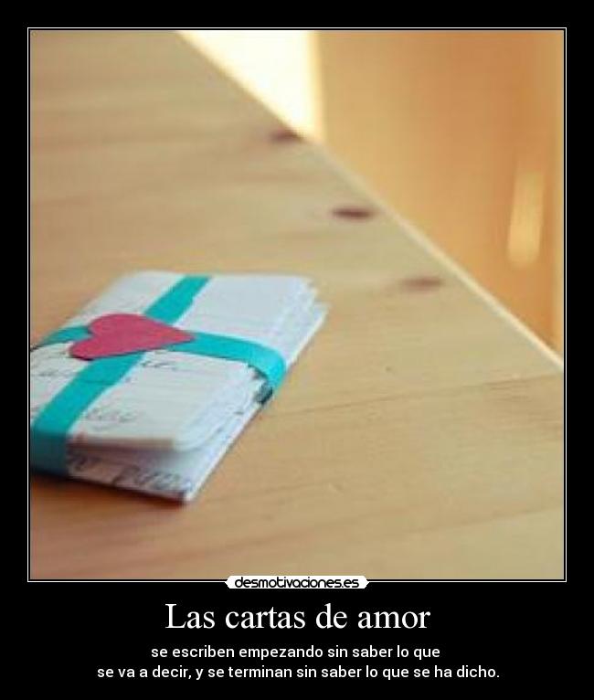 Las cartas de amor -